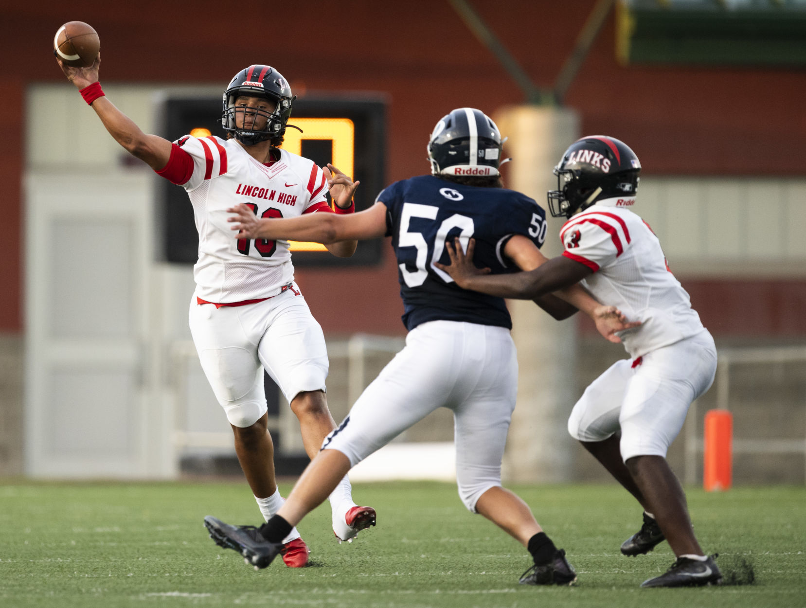 Lincoln North Star vs. Lincoln High, 8.27